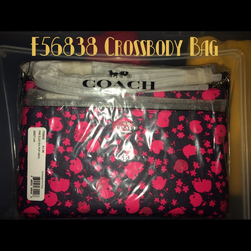 COACH Prairie Calico Crossbody Bag